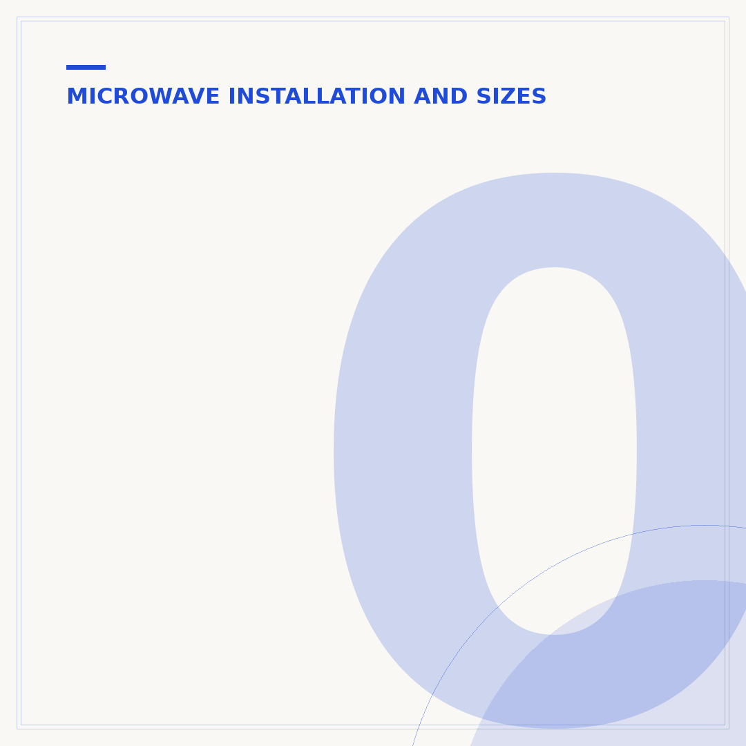 0.7 cu ft Microwave Ovens: Size & Features