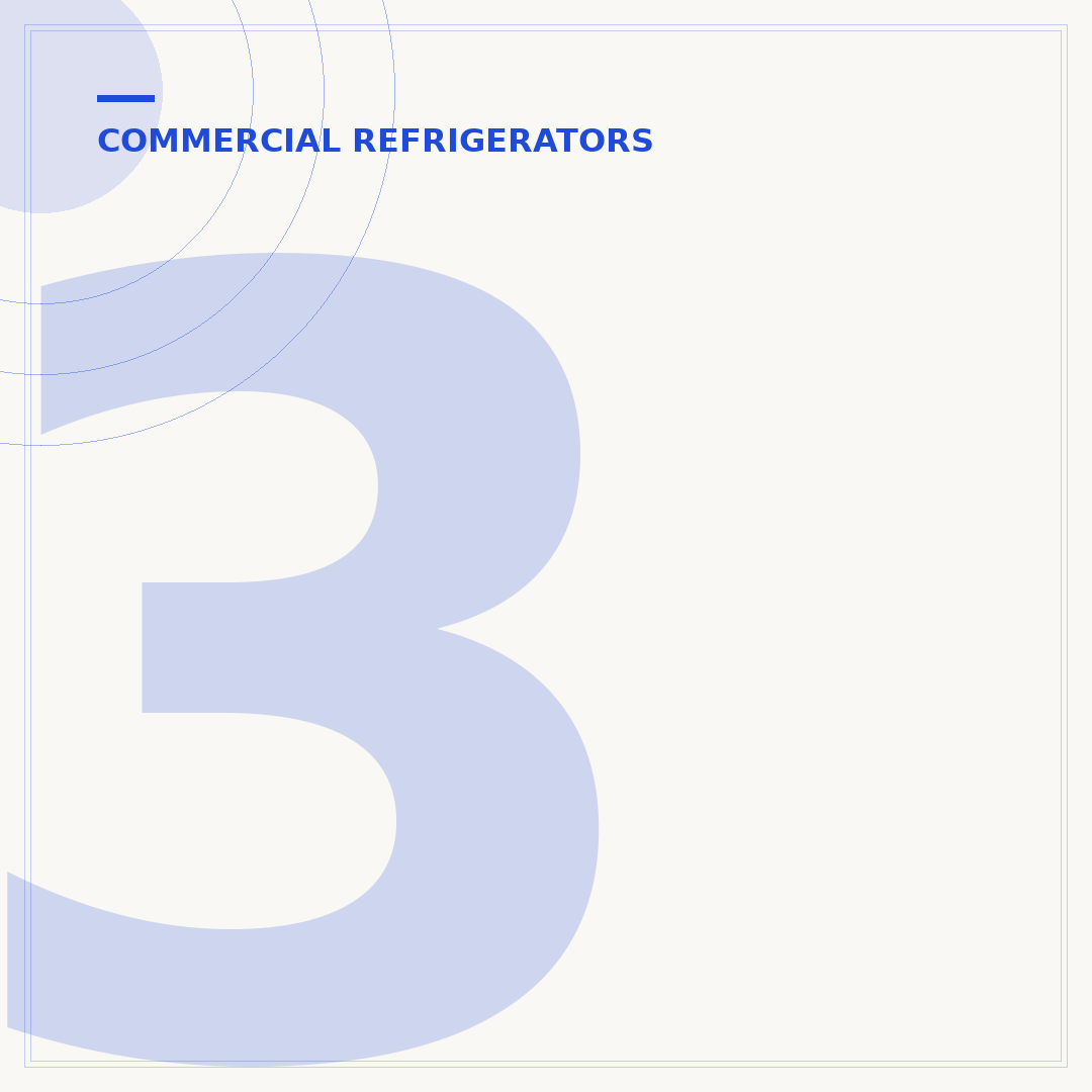 3 Door Commercial Refrigerator: Storage & Efficiency