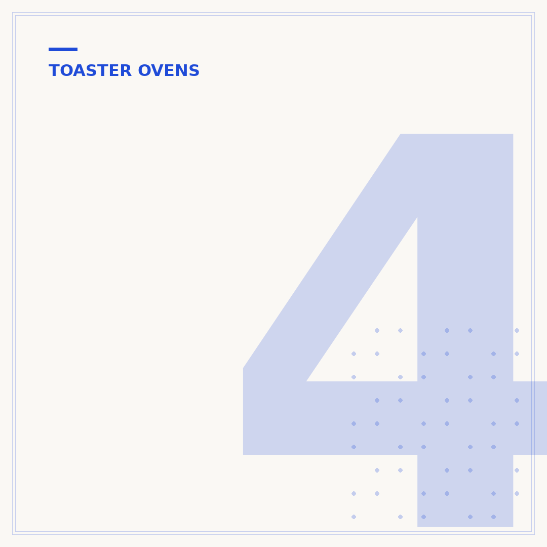 4-Slice Toaster Oven