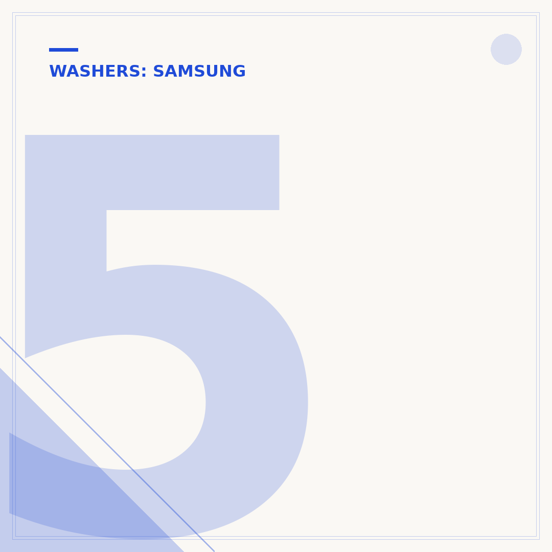 5ud Samsung Washing Machine: Key Features and What to Expect