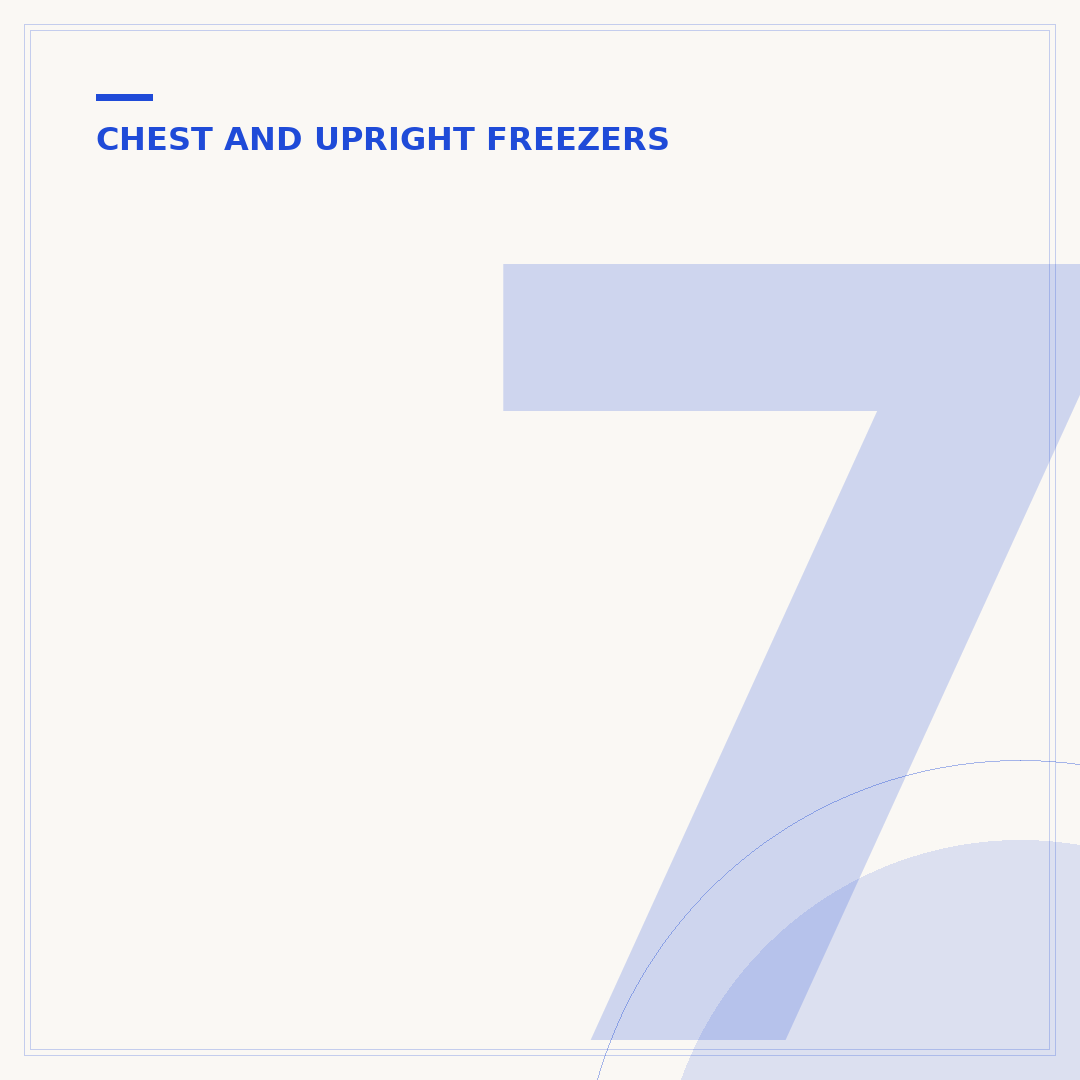 7 cu ft Upright Freezer