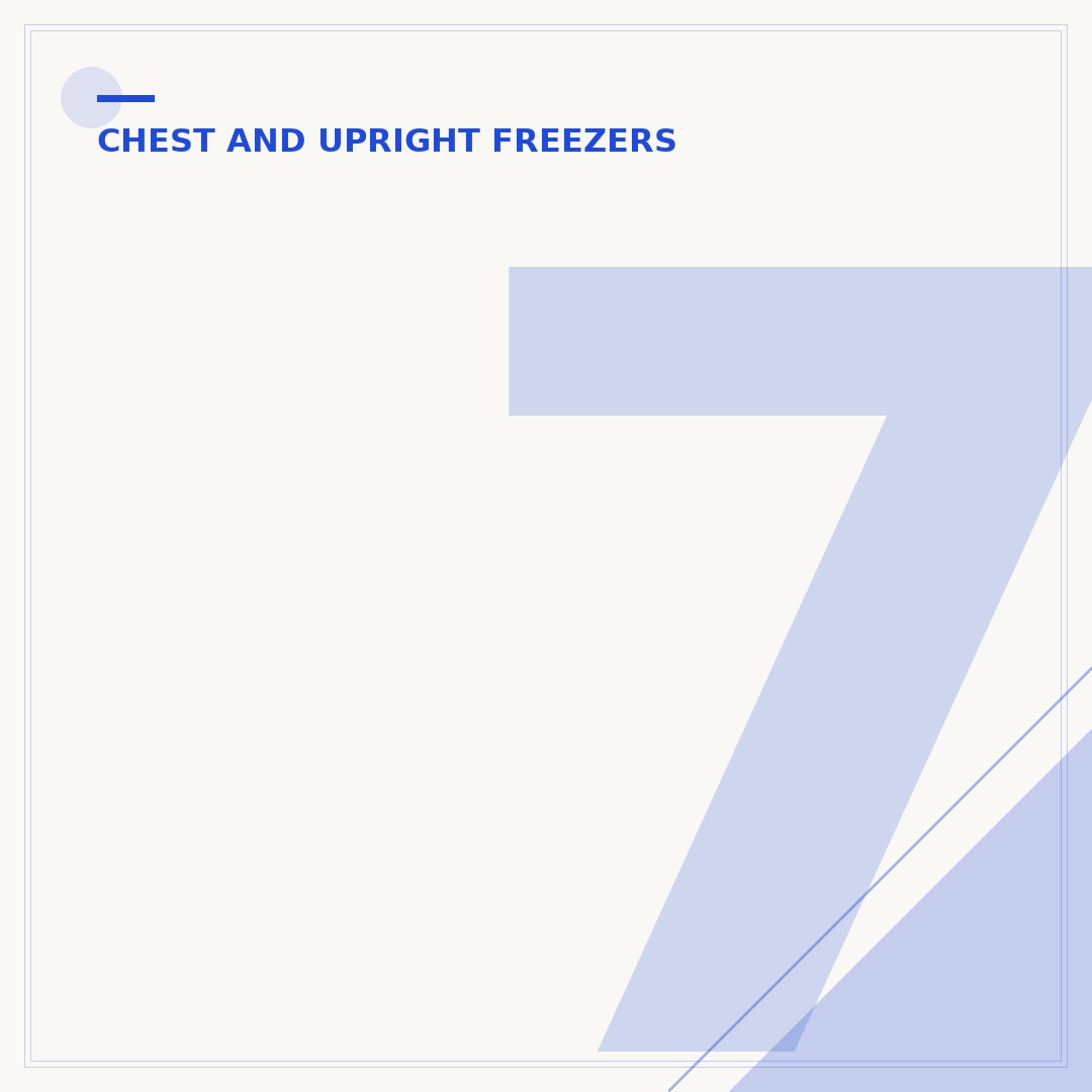 7 Cubic Feet Deep Freezer: What to Know Before Buying