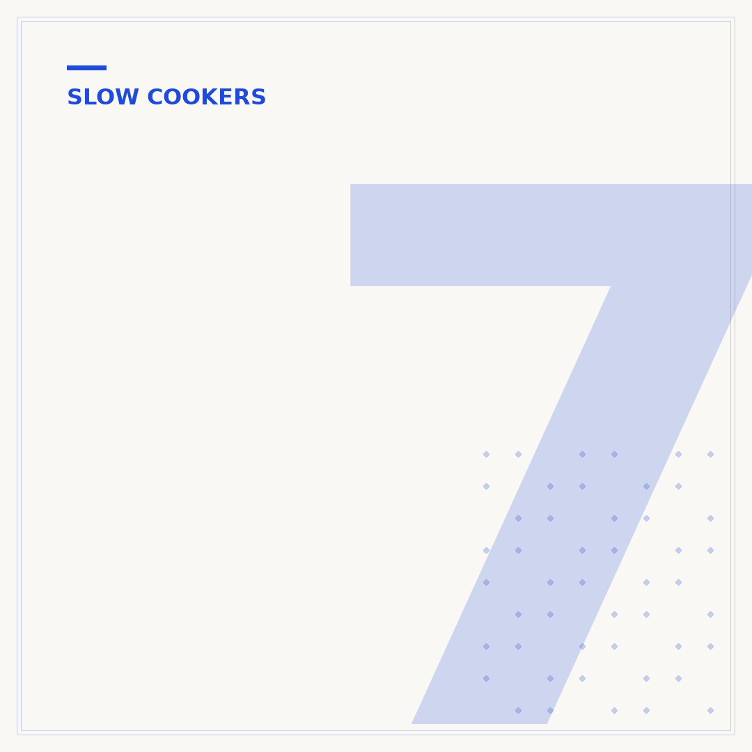 7 Qt Slow Cooker: What It Is & How to Choose
