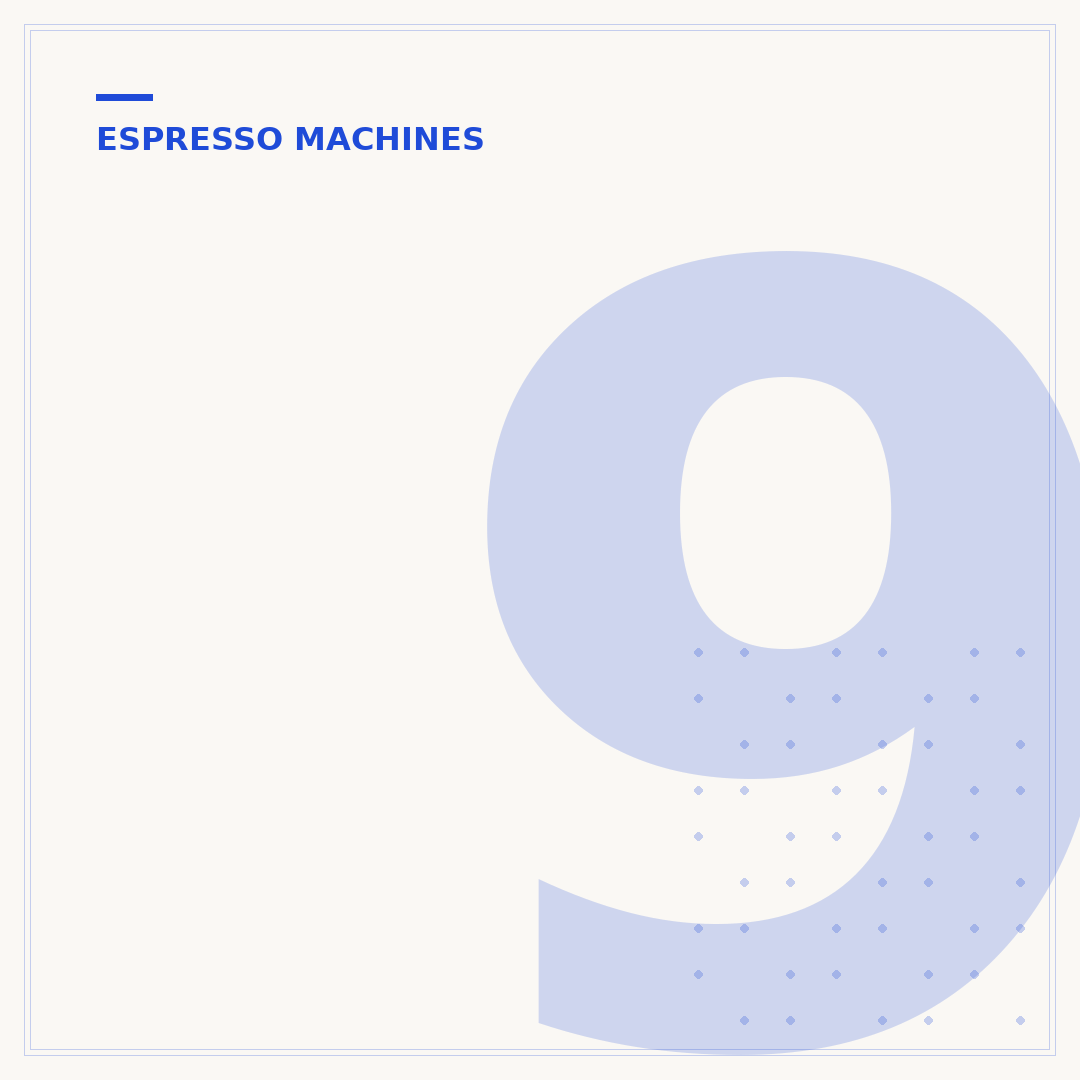 9barista Espresso Machine: How It Works & Key Features
