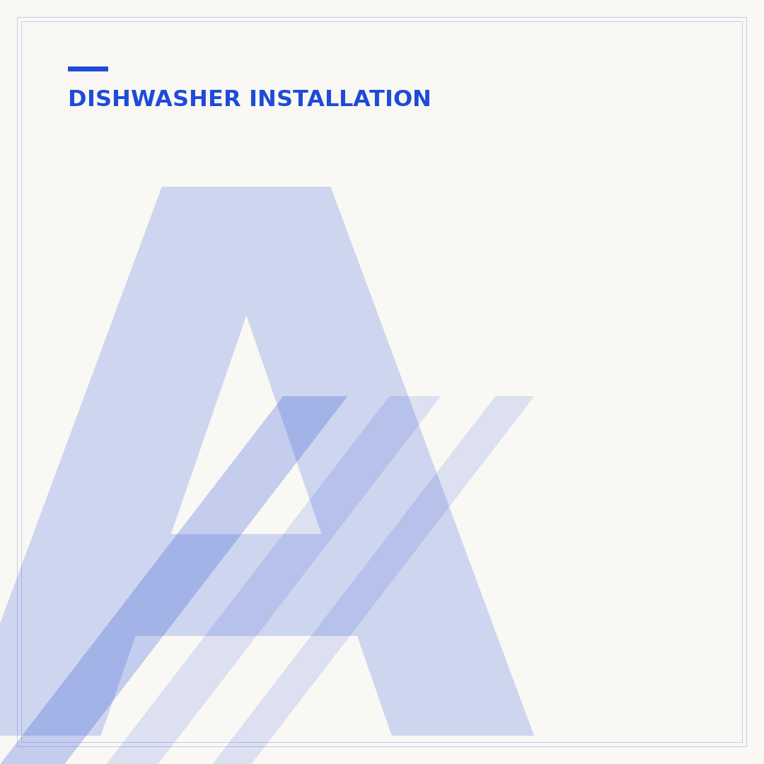 Attach a Dishwasher to a Cabinet