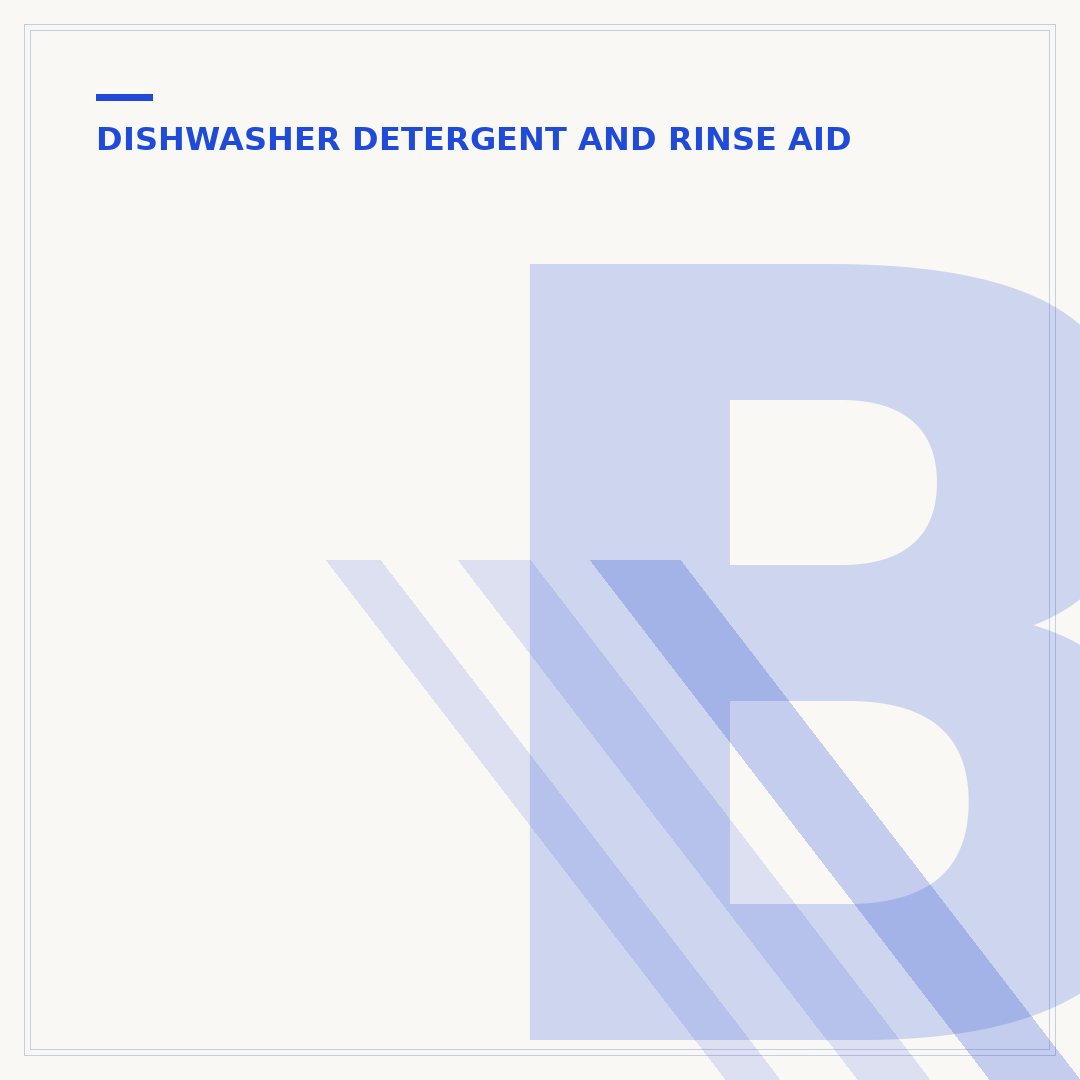 Best Dishwasher Detergent for Hard Water