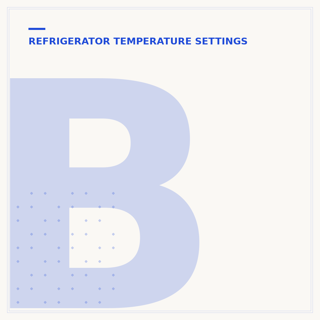 Best Freezer Temp