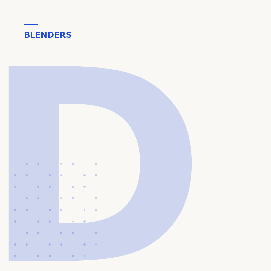 Difference Between a Blender and Food Processor