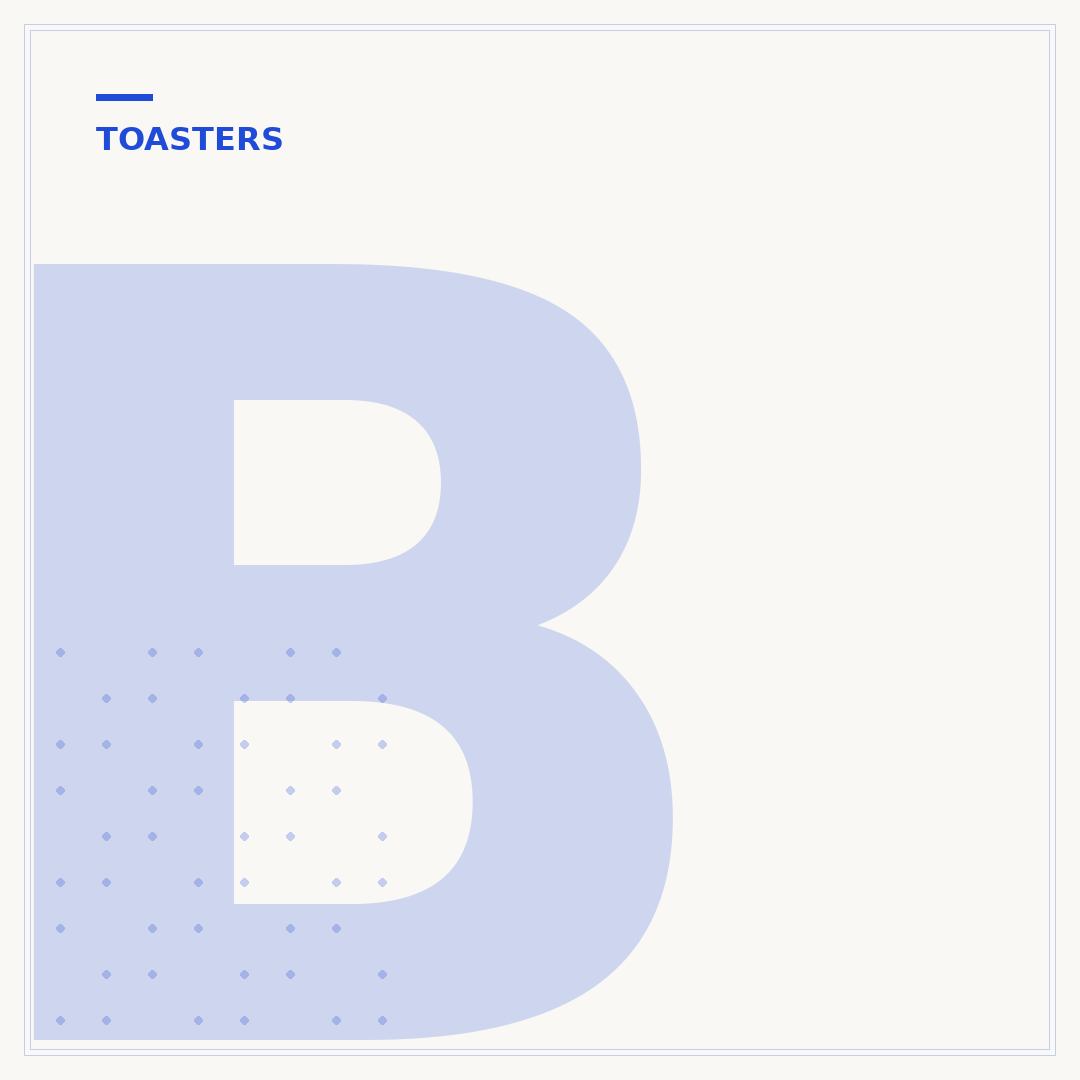 Blue Toaster: Styles, Features, and Buying Advice