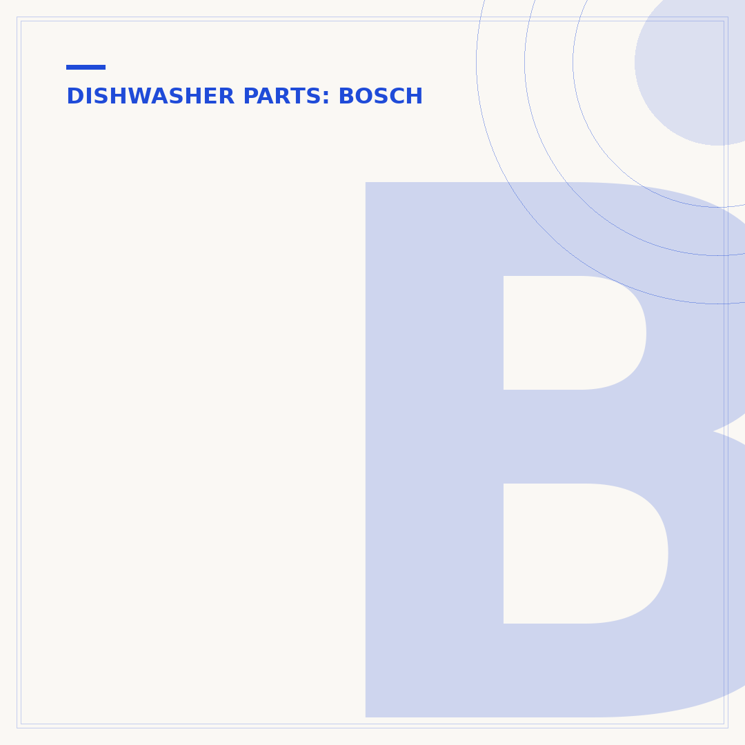 Bosch Dishwasher Heating Element: Function and Repair