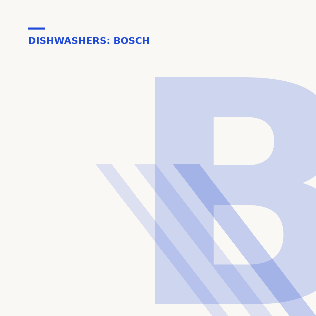 Bosch Dishwasher Floor Display Symbols: What They Mean