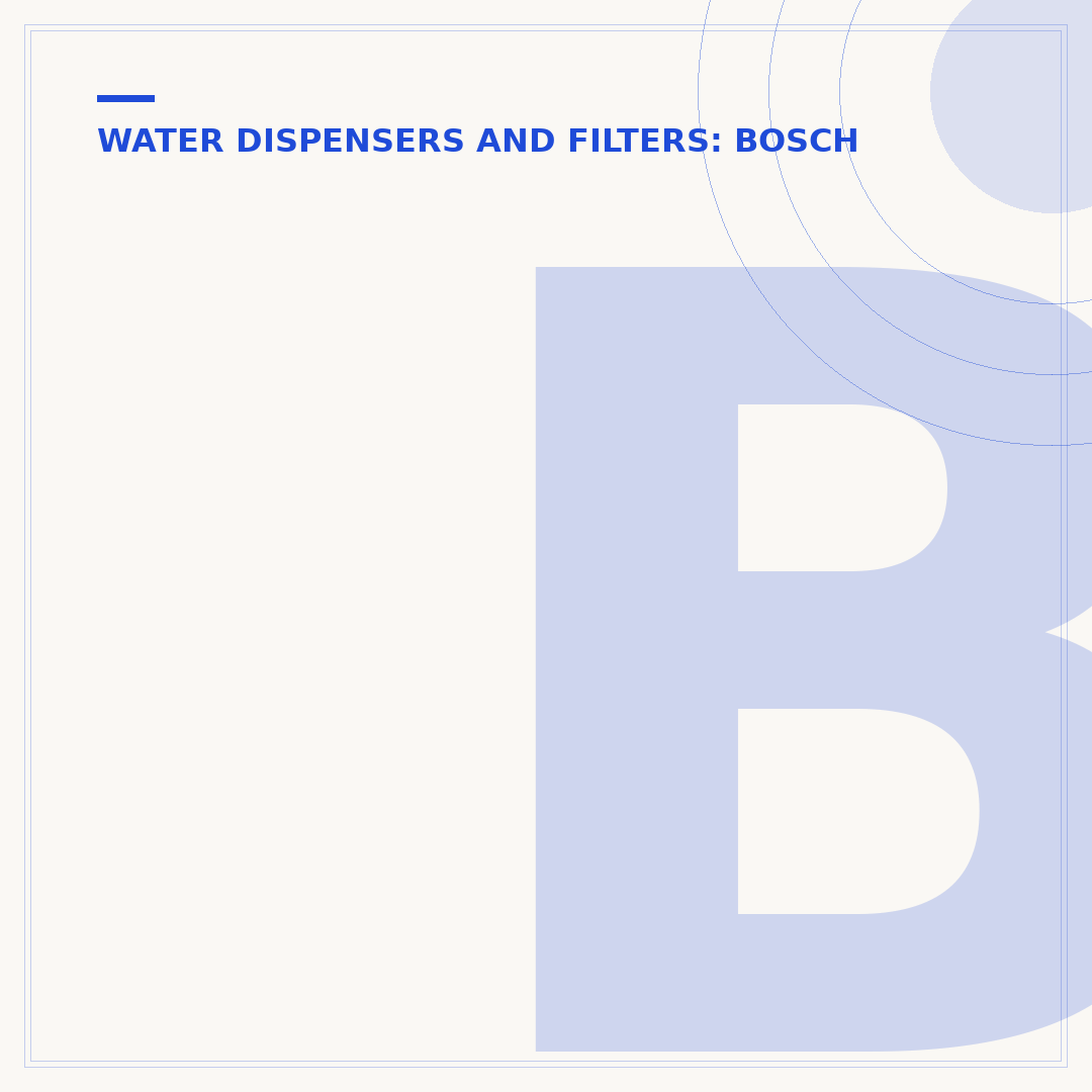 Bosch Refrigerator Filter