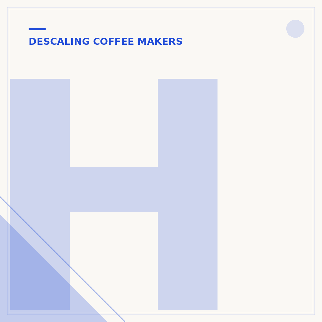 How to Clean Your Coffee Maker for Better Taste