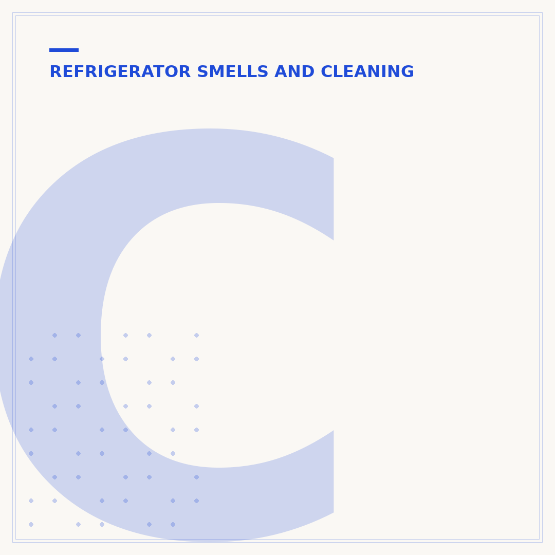 Clean a Freezer Smell