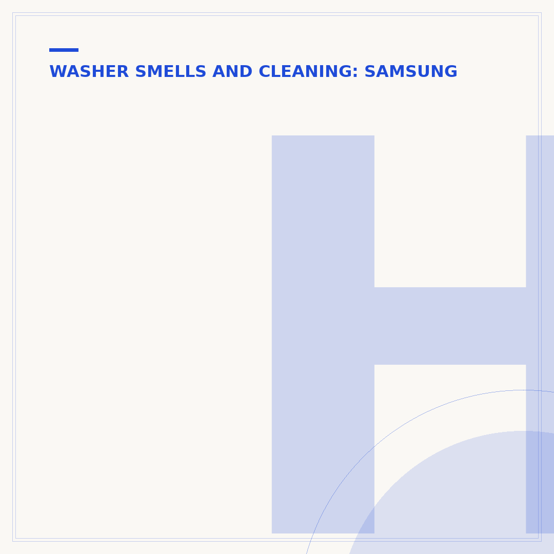 How to Clean Your Samsung Washer for Optimal Performance