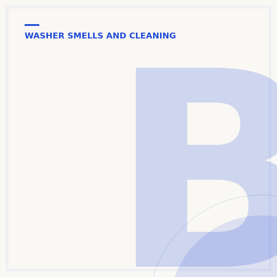 Best Way to Clean a Washing Machine