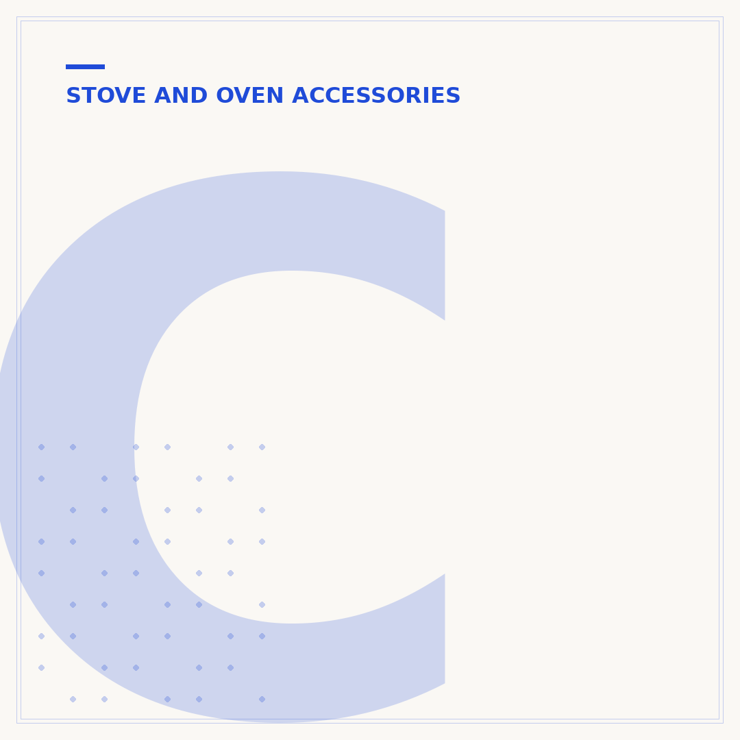 Cooktop Drip Pans