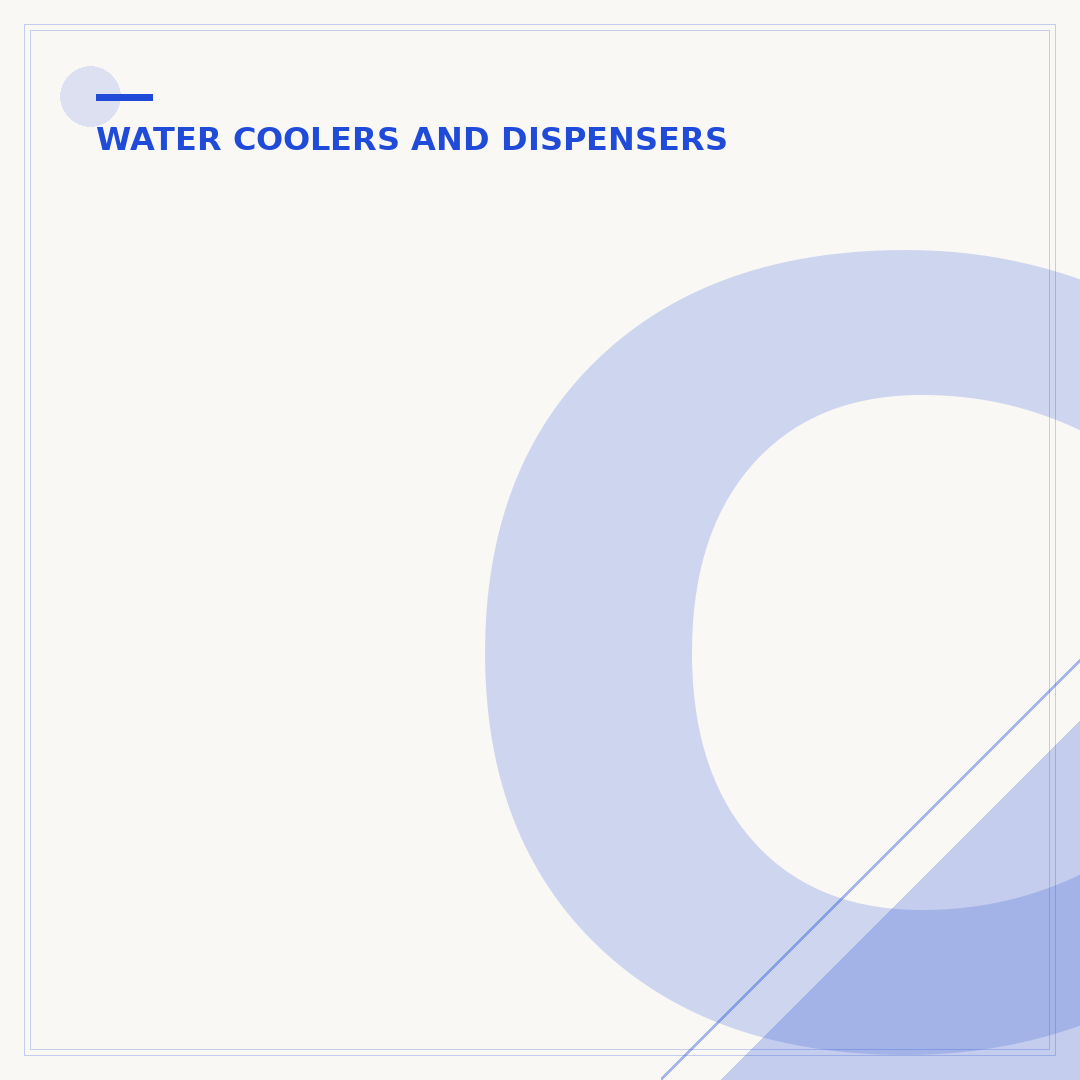 Countertop Hot and Cold Water Dispenser