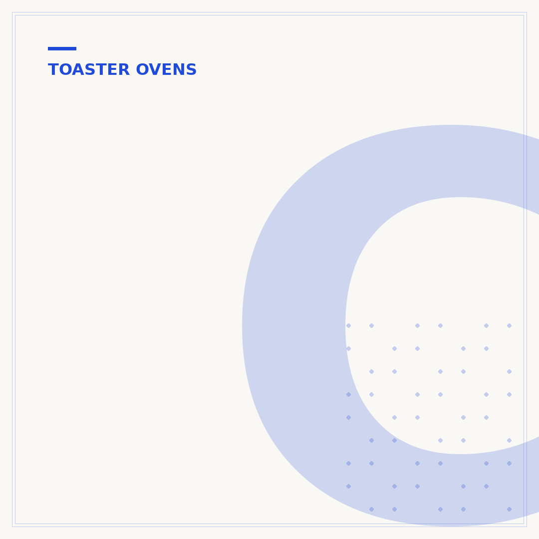 Countertop Oven for Baking: Size, Functions & Use