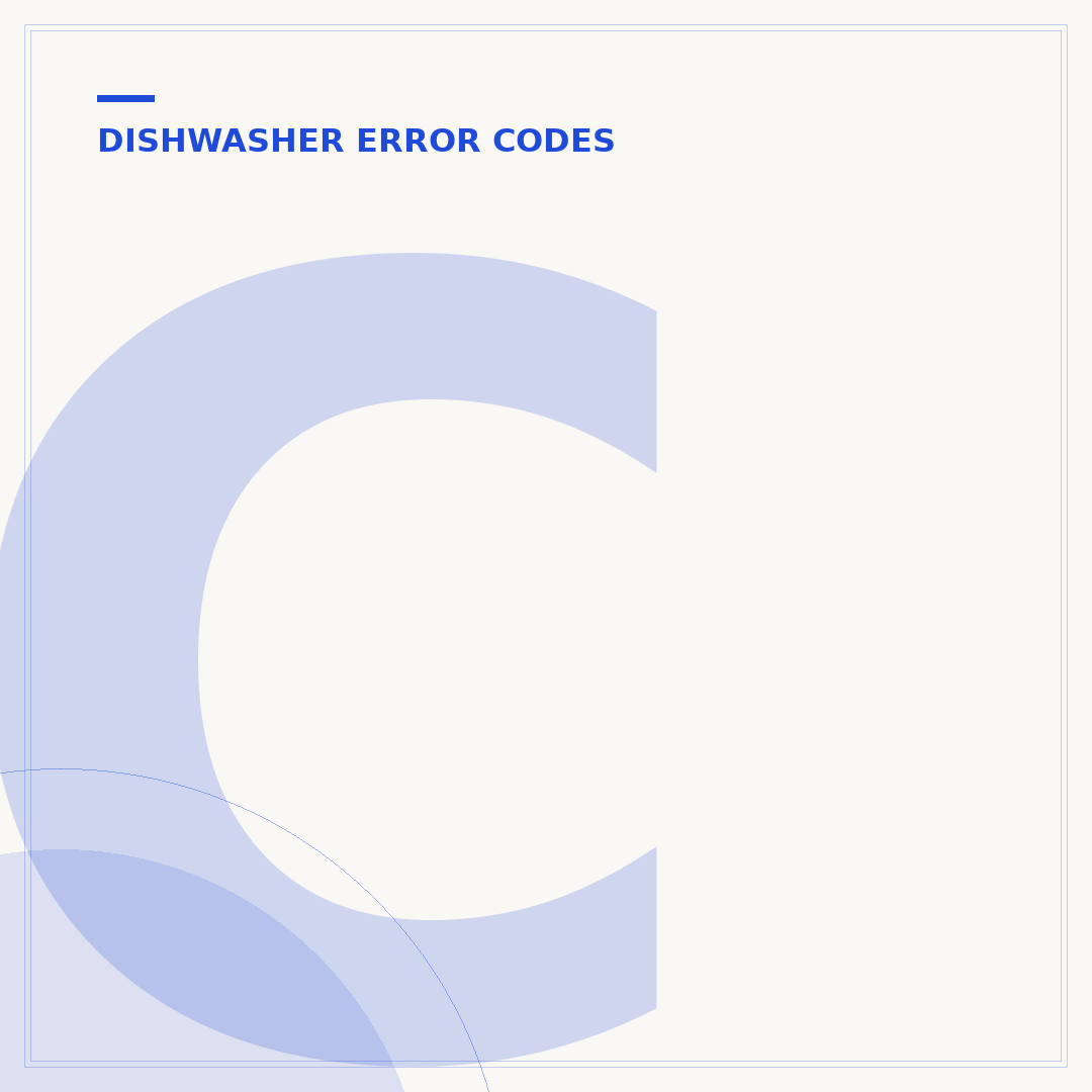 Cove Dishwasher Code 800 140 Explained