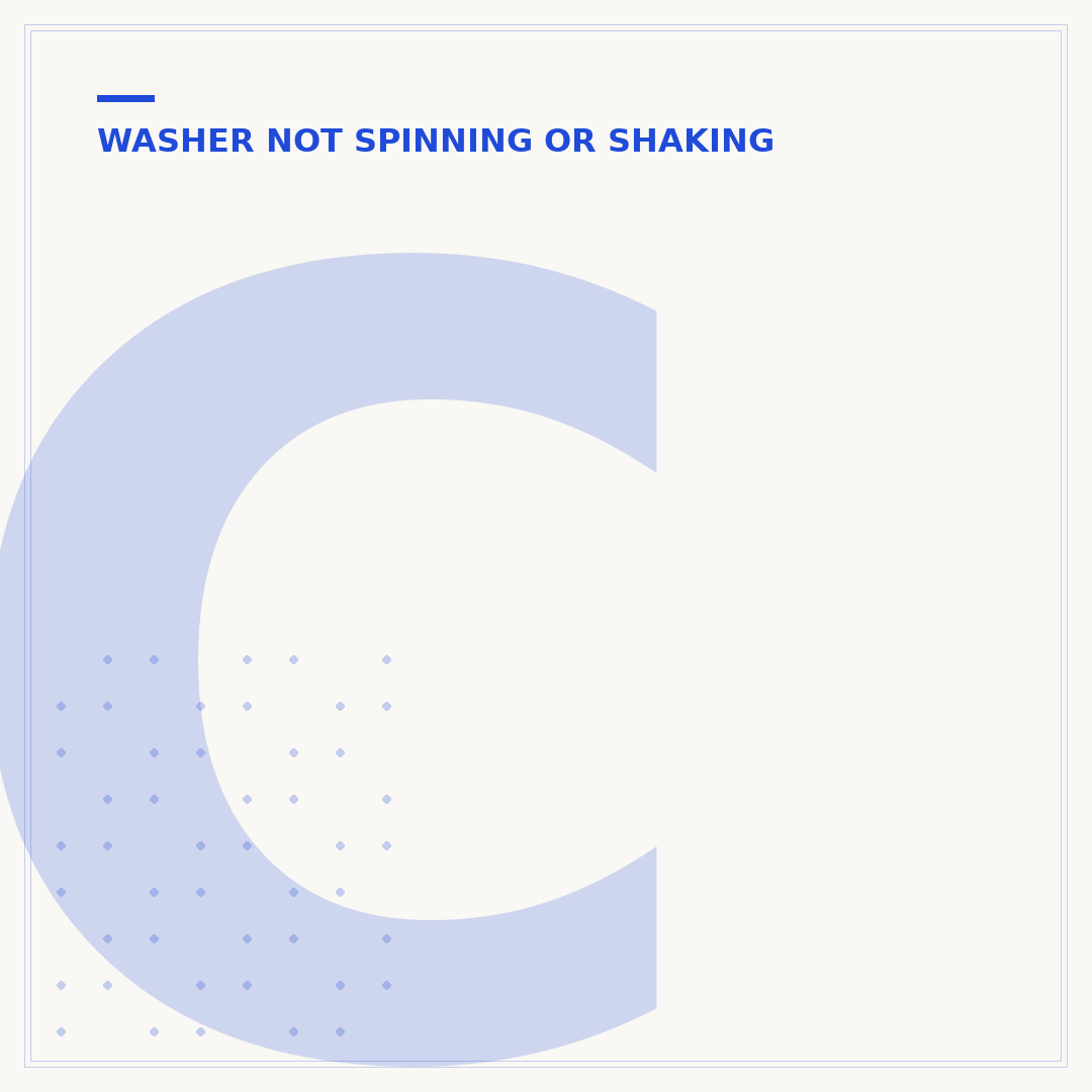 Crosley Washer Not Spinning? Causes & Fixes