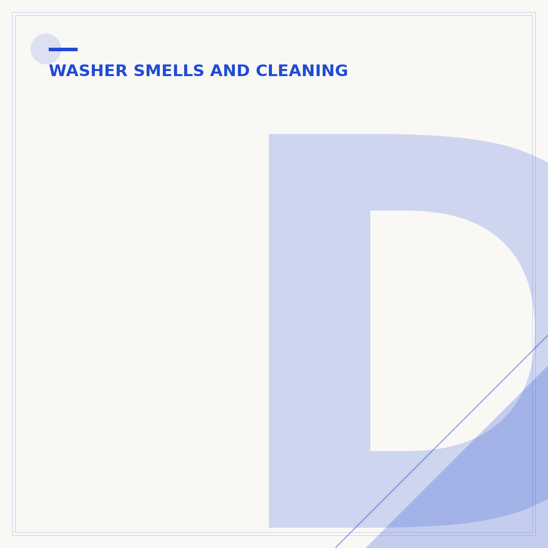 Deep Clean Your Washing Machine for a Fresh Wash
