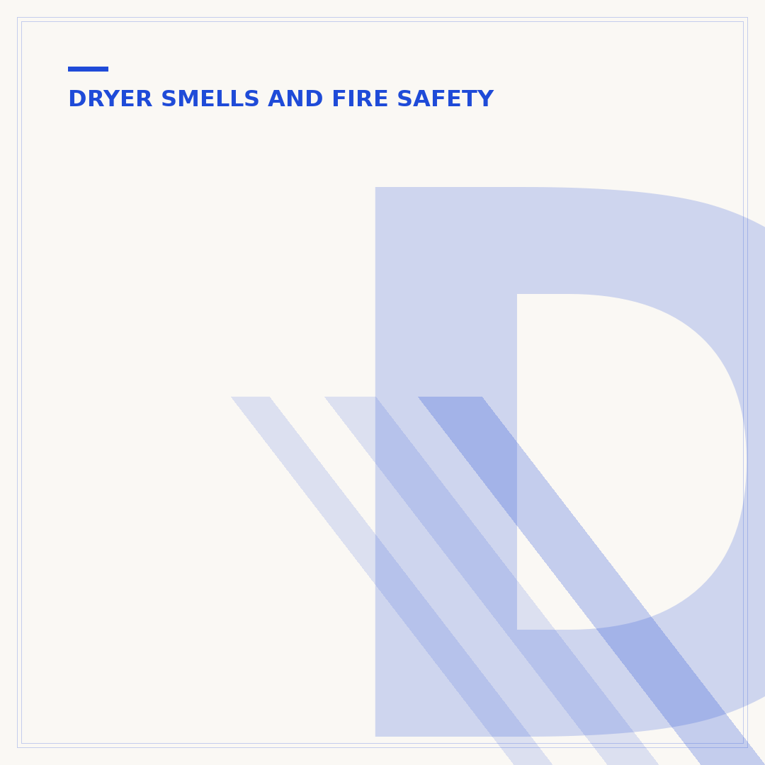 Dryer Smells: Causes, Solutions & How to Prevent Them