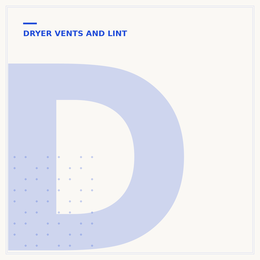 Dryer Vent Repair and Installation Services