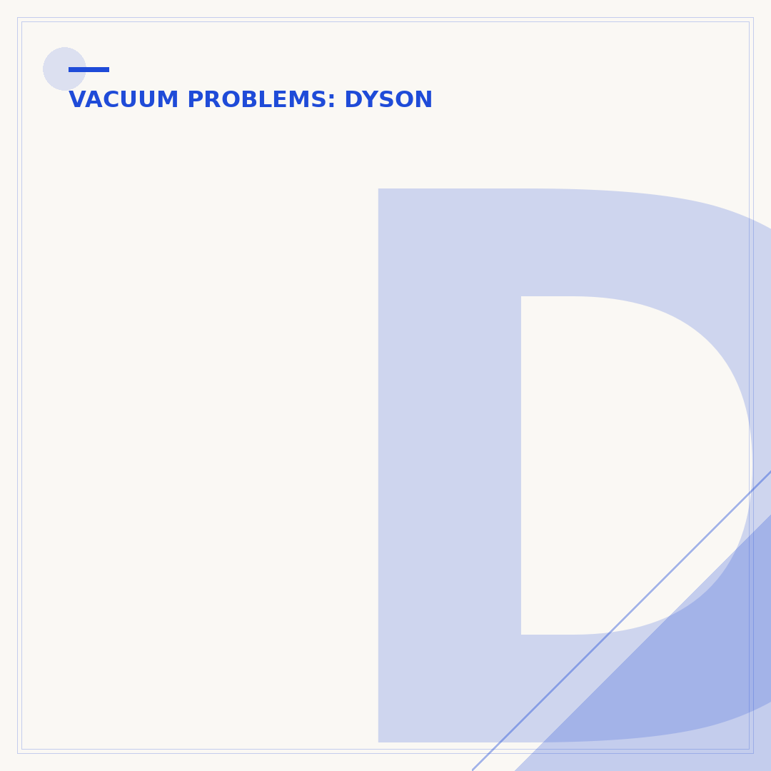 Dyson Vacuum Pulsing: Causes and Solutions