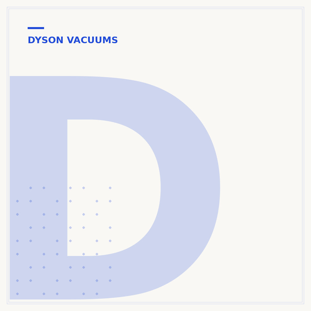 Dyson Vacuum Symbols