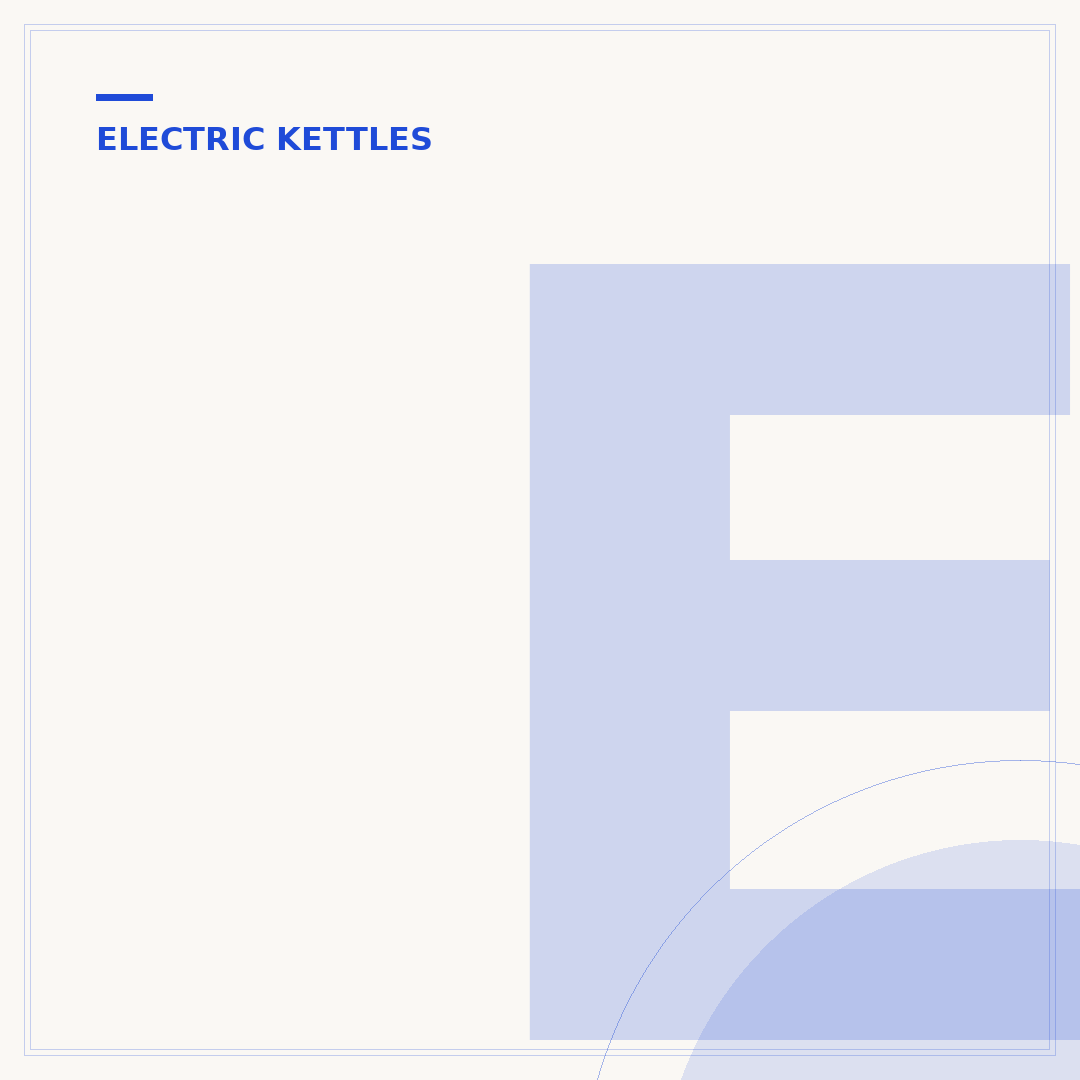 Electric Kettle with Infuser: Steep Perfectly