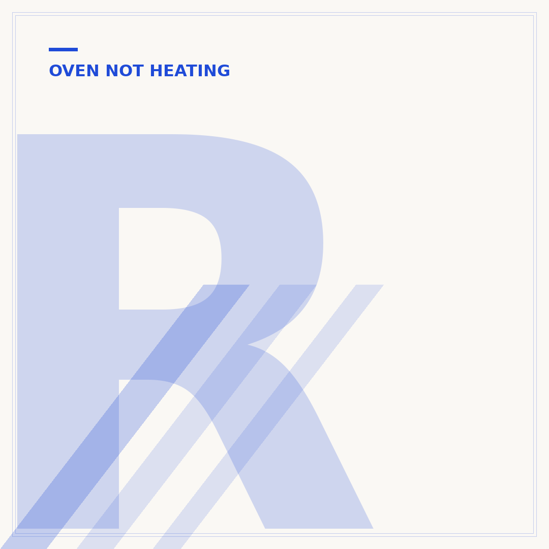 Replacing an Electric Oven Heating Element
