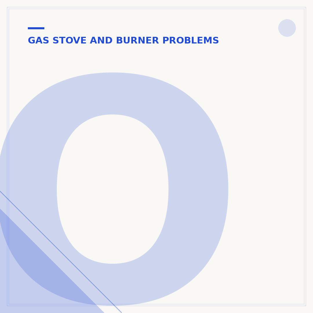 One Electric Stove Burner Not Working