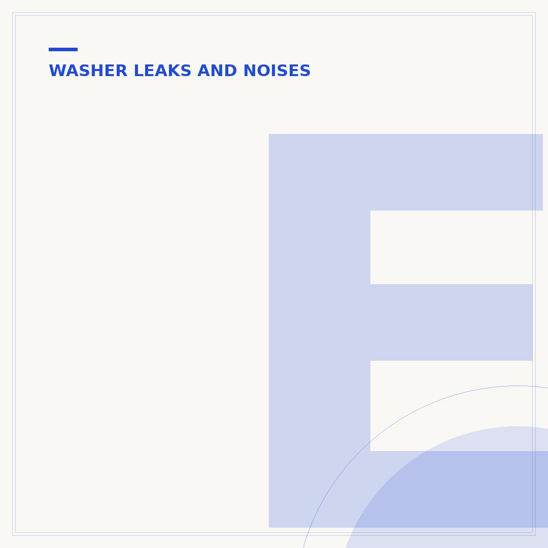 Electrolux Washer Leaking? Causes & Solutions
