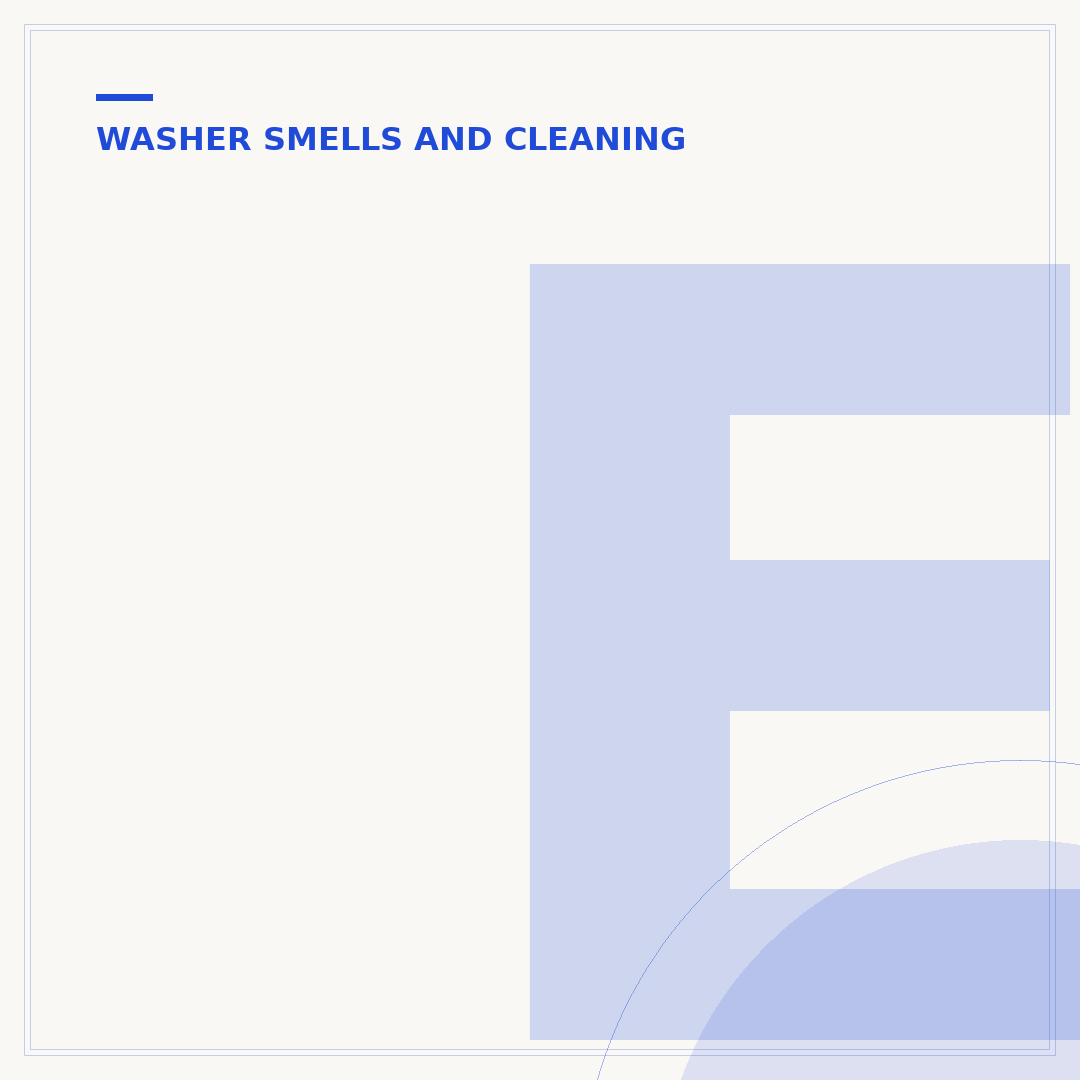 Eliminate Smell From Washing Machine: Causes & Solutions