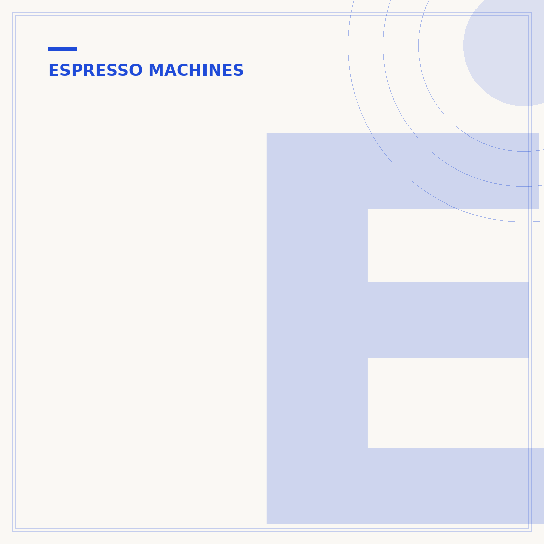 Espresso Machine Components