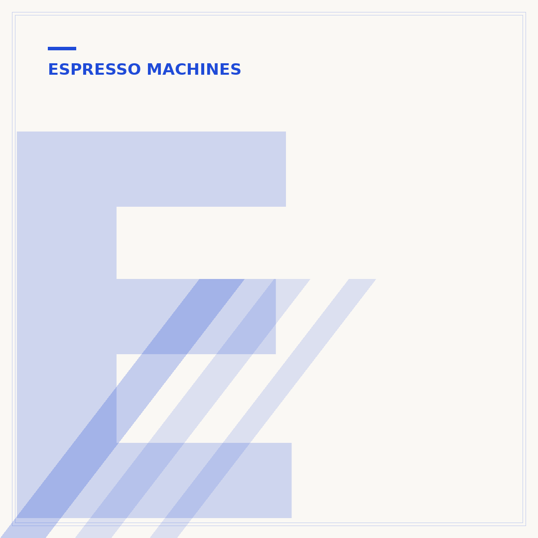 Espresso Machine Without Grinder