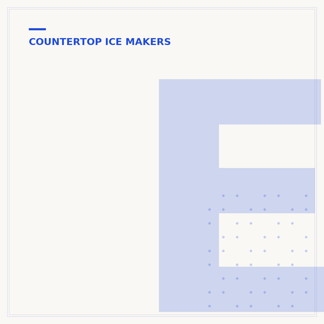 Euhomy Countertop Ice Maker