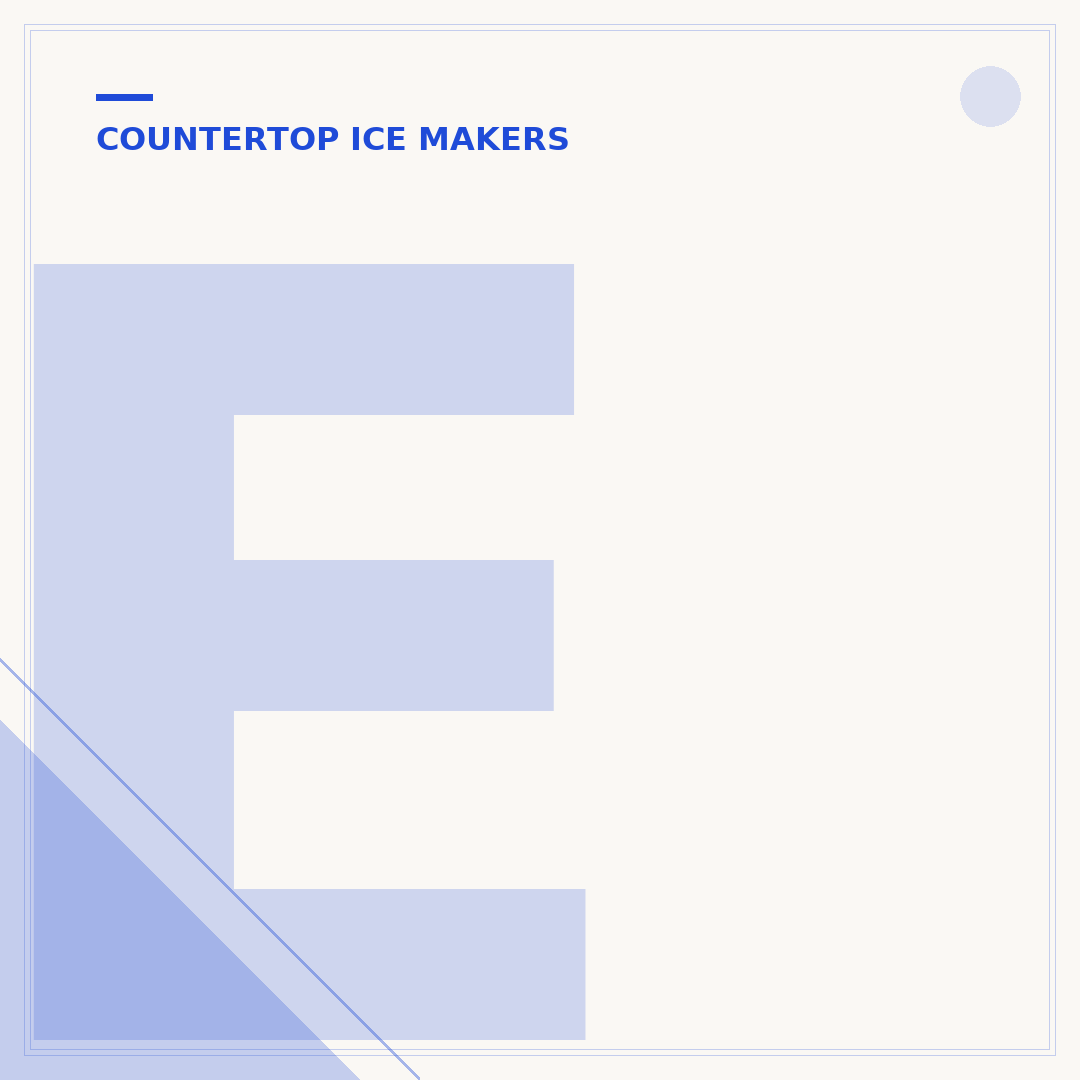 Euhomy Pearl L1 Pro Nugget Ice Maker Features