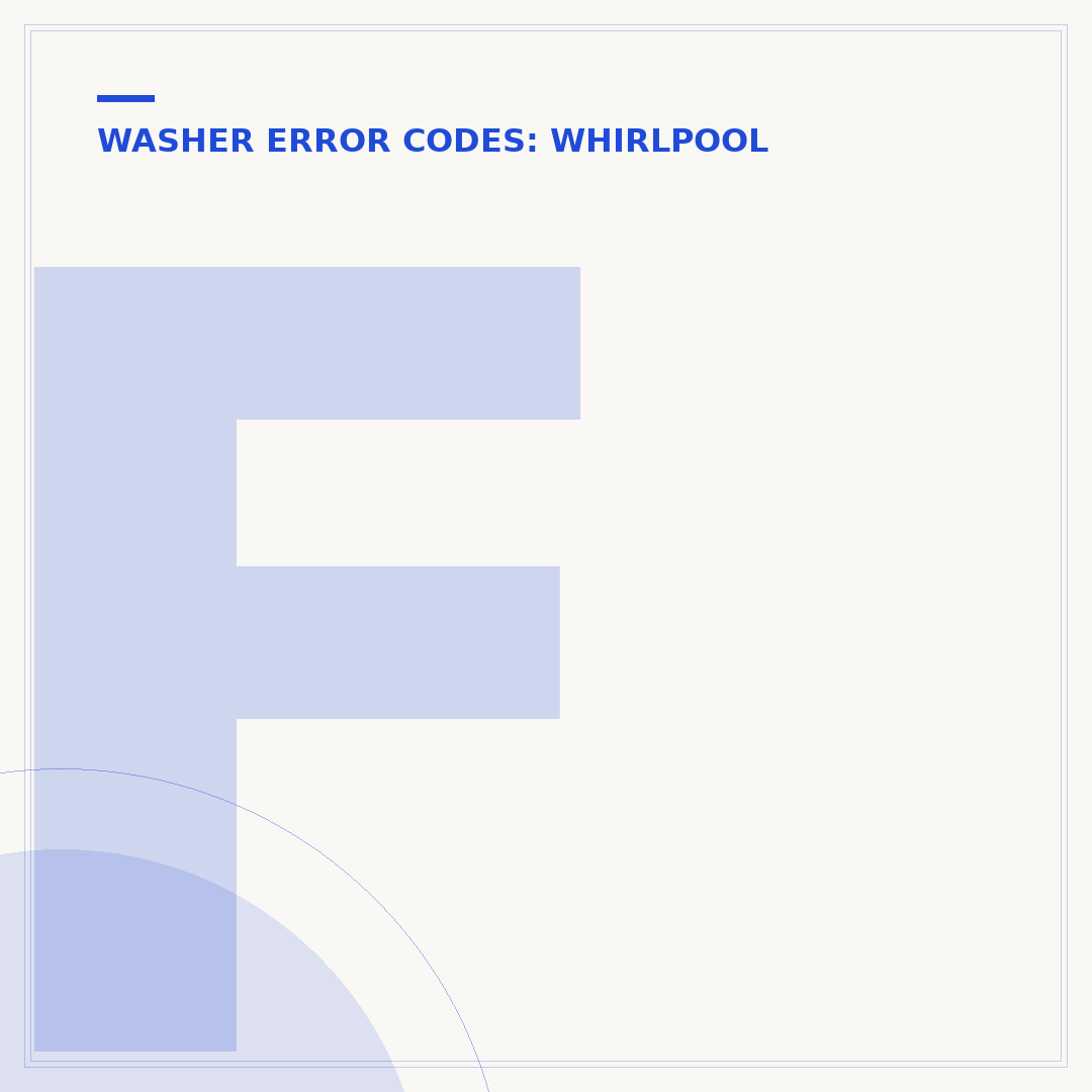F22 Code Whirlpool Duet Washer: Meaning & Fixes