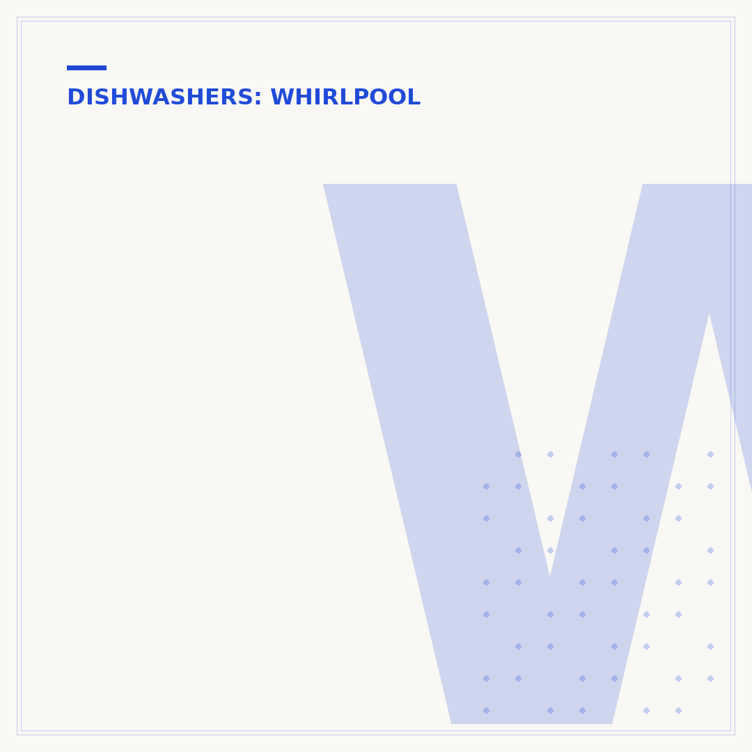 Whirlpool Dishwasher F6 E1 Error: What It Means & How to Fix