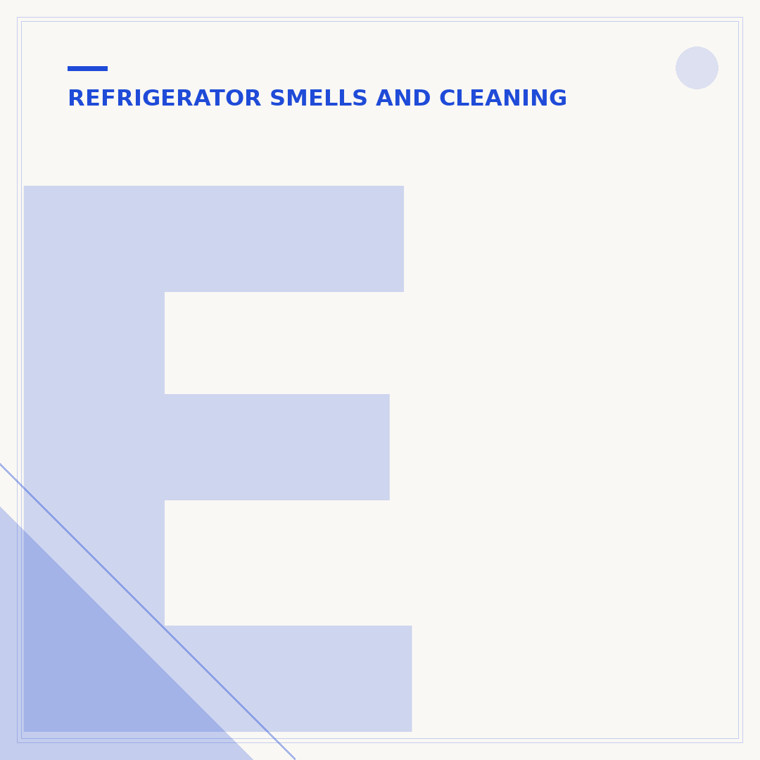 Eliminate Fish Smell in Refrigerator: Causes & Solutions