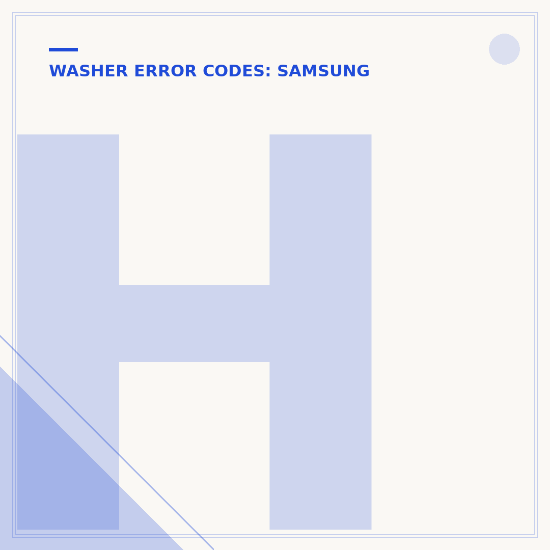 How to Fix SUD Error on Samsung Washer: Troubleshooting