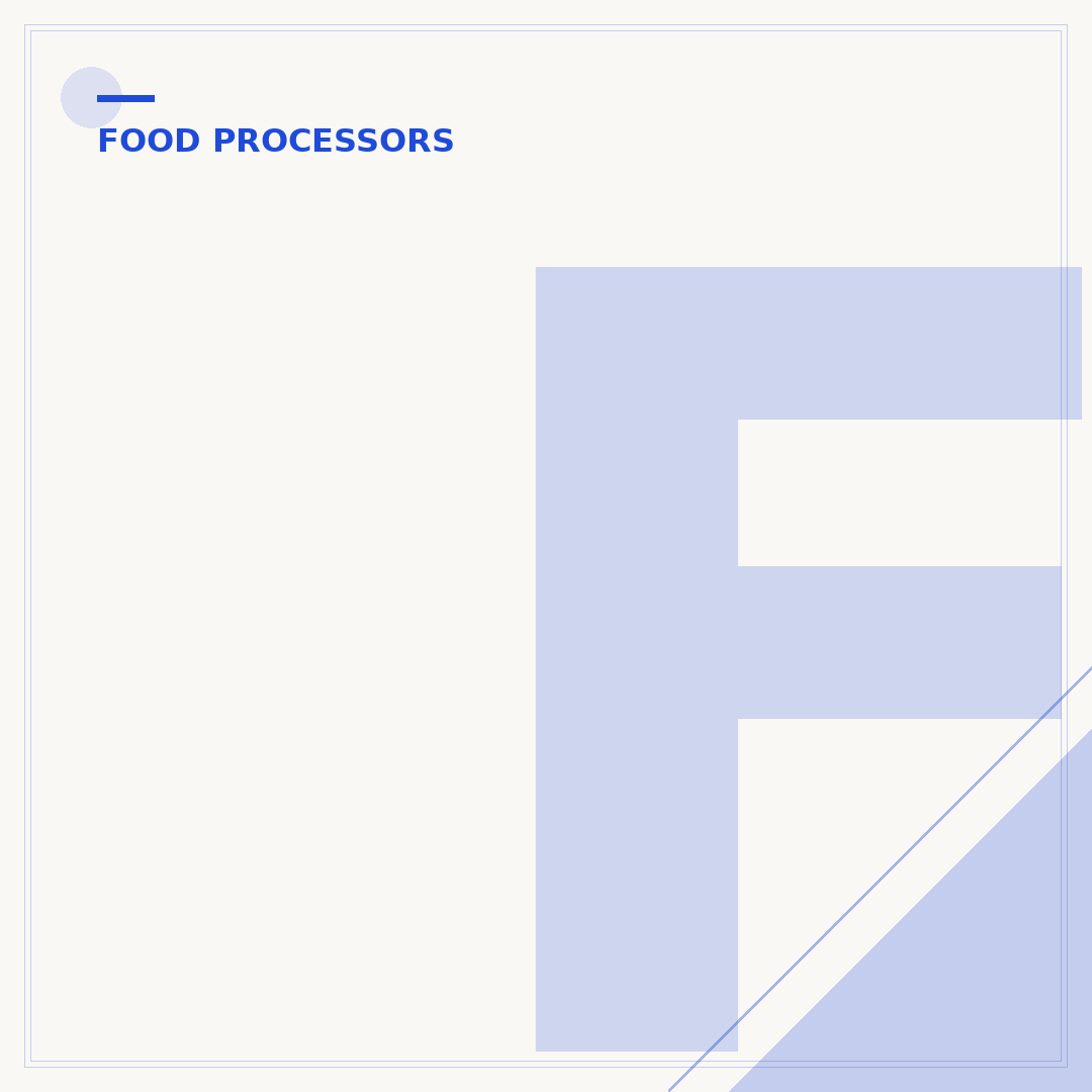 Food Processor Parts: Find Replacements & Keep Yours Running