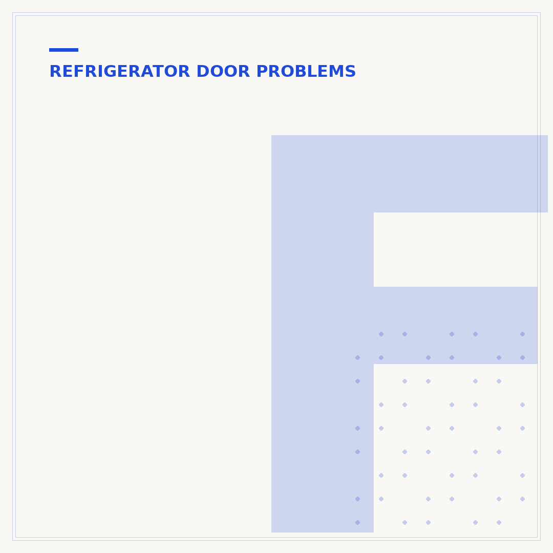 Freezer Door Not Sealing: Causes and Solutions