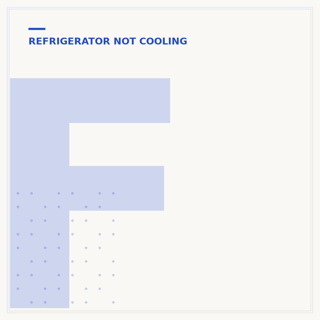 Freezer Not Getting Cold Enough