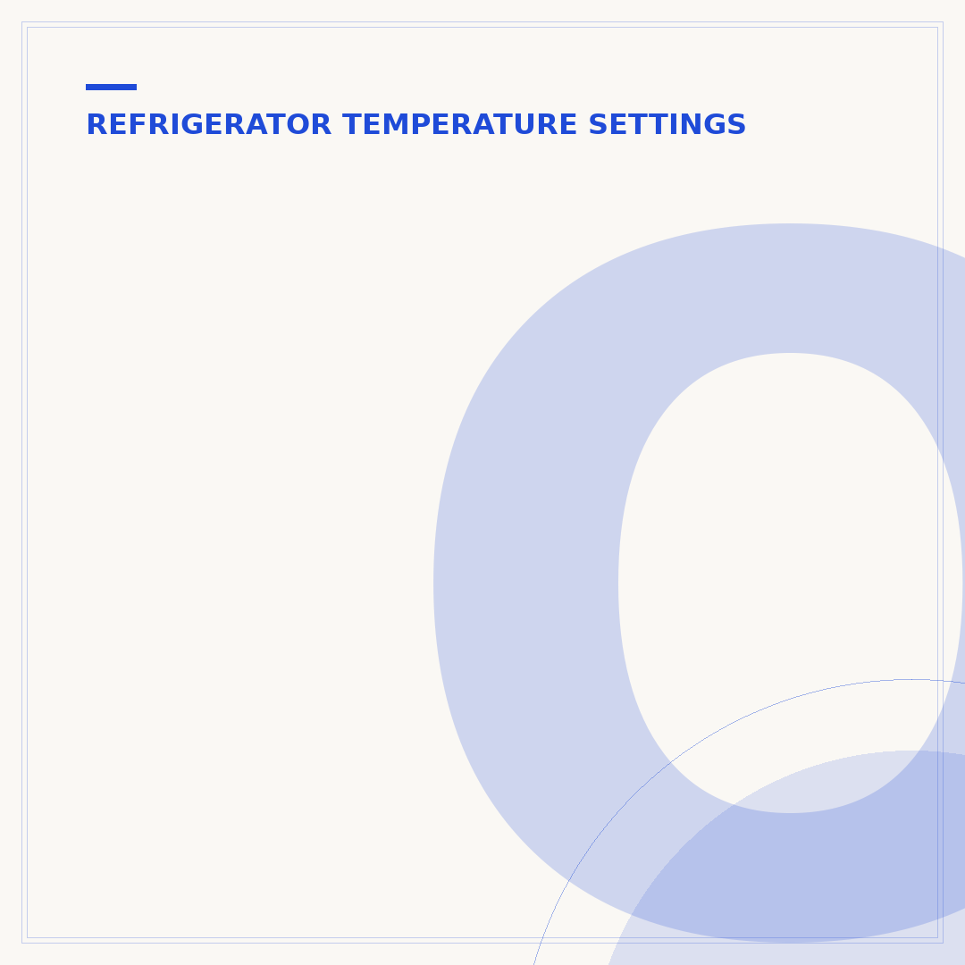Optimum Freezer Temperature