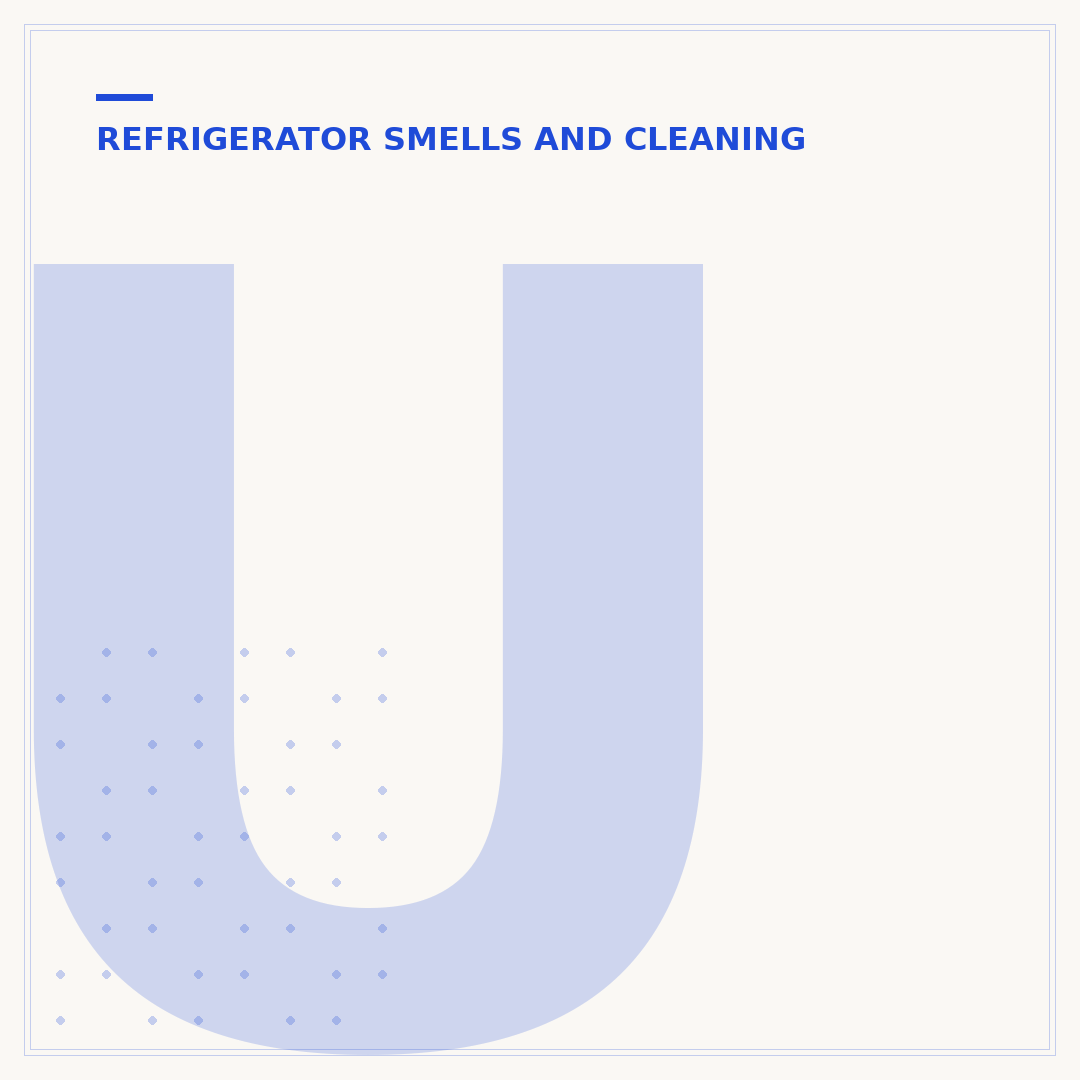 Understand and Eliminate Freezer Smells