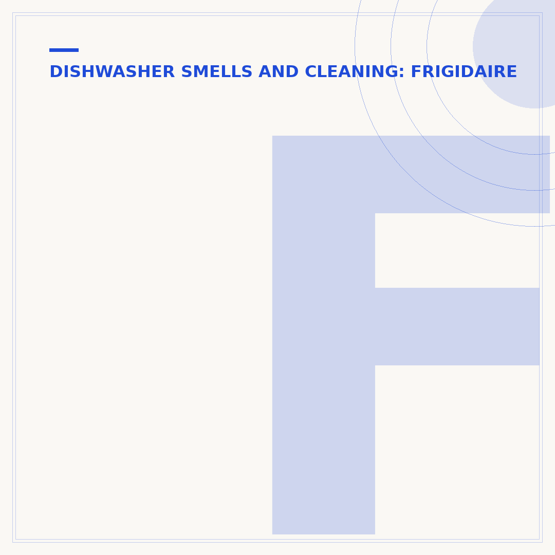 Frigidaire Gallery Dishwasher Filter: Cleaning & Replacement