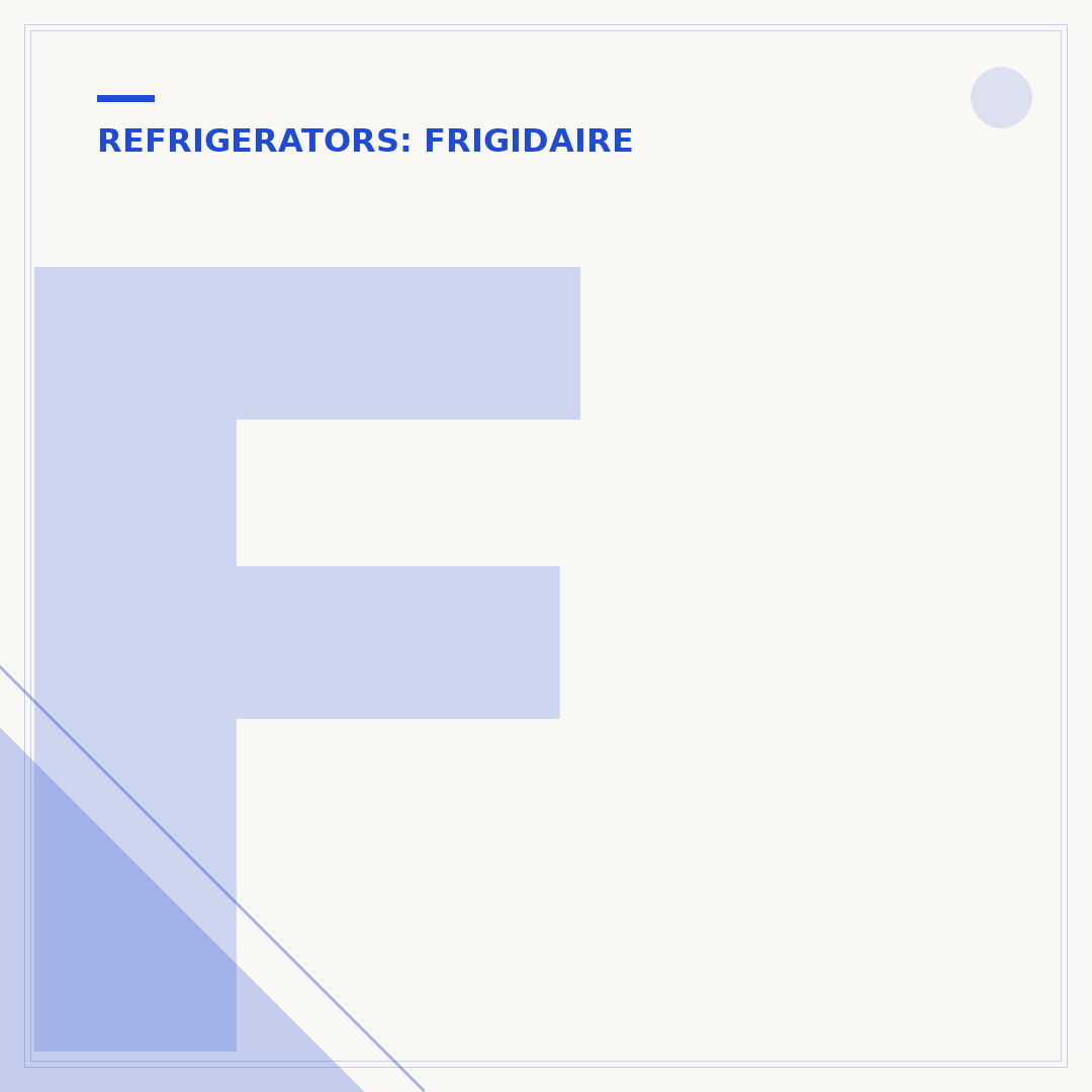 Frigidaire Gallery Refrigerator